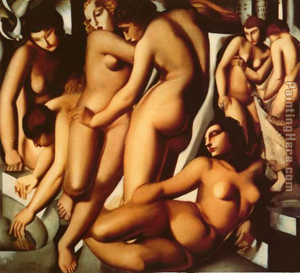 Tamara de Lempicka Women at the Bath